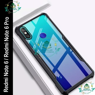 Picture of Xundd Back Cover for Xiaomi Redmi Note 6 / Redmi Note 6 Pro Transparent Hybrid Hard PC Back Bumper