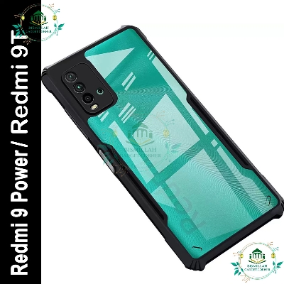 Picture of Xundd Back Cover for Redmi 9 Power / Redmi 9T / Mi 9 Power / Mi 9T Transparent Hybrid Hard PC Back Bumper