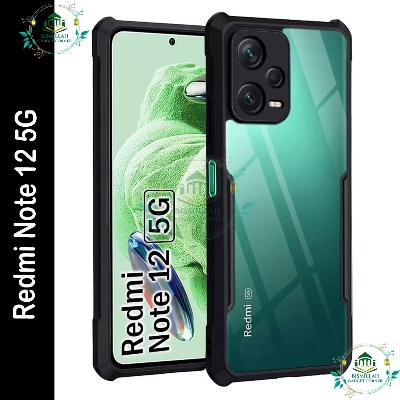 Picture of Original Xundd Back Cover for Redmi Note 12 5G Transparent Hybrid Hard PC Back Bumper