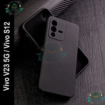 Picture of Premium Liquid Silicone Phone case for Vivo V23 5G / Vivo S12 Liquid Silicon Mobile Back Case Soft Silicone Phone Cover