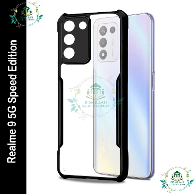 Picture of Xundd Back Cover for Realme 9 5g Speed Edition Transparent Hybrid Hard PC Back Bumper Realme 9 5g SE Back cover