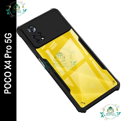 Picture of Xundd Back Cover for Xiaomi Poco X4 Pro 5G Transparent Hybrid Hard PC Back Bumper