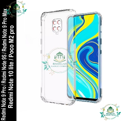 Picture of Transparent back cover For Redmi Note 9 Pro / Redmi Note 9S / Redmi Note 9 Pro Max / Poco M2 Pro / Redmi Note 10 lite Luxury transparent Protect Back Cover Soft Case
