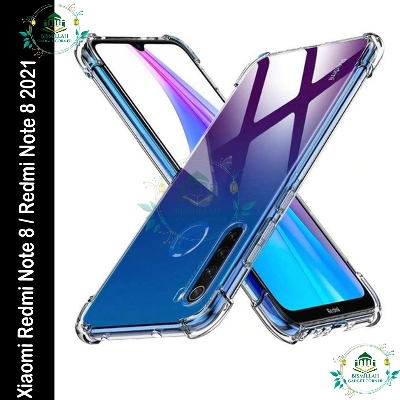 Picture of Transparent back cover For Xiaomi Redmi Note 8 / Redmi Note 8 2021 Luxury transparent Protect Back Cover Soft Case
