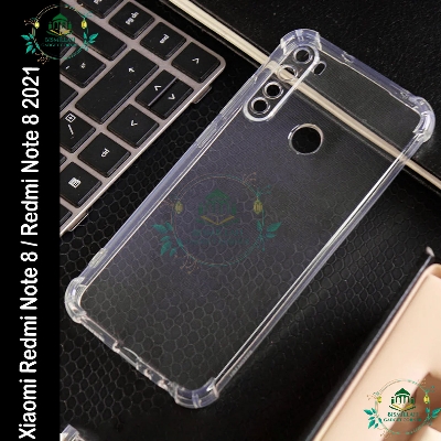 Picture of Transparent back cover For Xiaomi Redmi Note 8 / Redmi Note 8 2021 Luxury transparent Protect Back Cover Soft Case