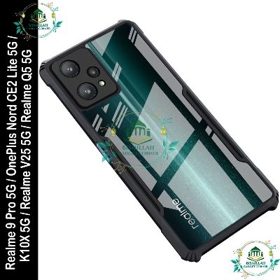 Picture of Xundd Back Cover for Realme 9 Pro 5G / OnePlus Nord CE2 Lite 5G /  K10X 5G / Realme V25 5G / Realme Q5 5G Transparent Hybrid Hard PC Back Bumper