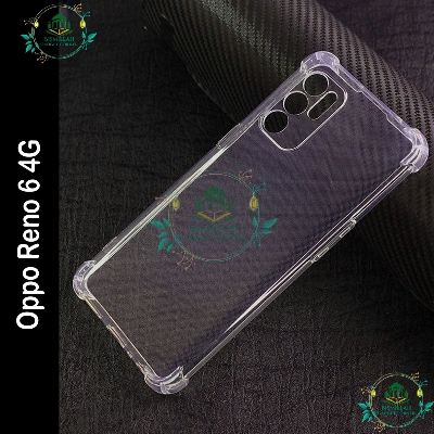 Picture of Original Transparent back cover For OPPO Reno 6 4g Luxury transparent Protect Back Cover Soft Case