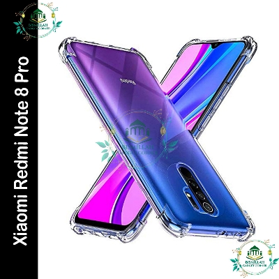 Picture of Transparent back cover For Xiaomi Redmi Note 8 Pro Luxury transparent Protect Back Cover Soft Case
