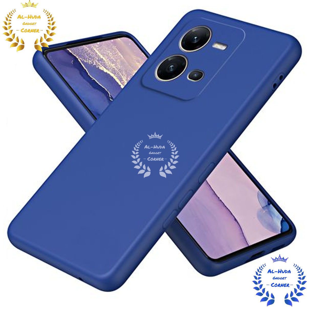 Picture of Shockproof & Transparent Crystal Clear Back Cover Case / Matte Protective Lens Flexible Back Cover for Vivo V25 / Vivo V25E 5G | Slim Silicone Cover with Soft Lining Shockproof Full Body Bumper Case