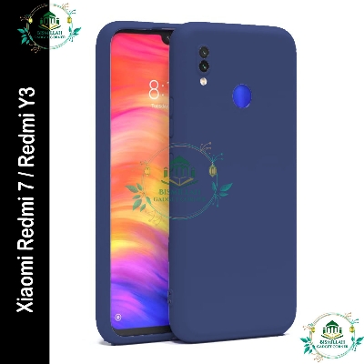 Picture of Premium Liquid Silicone Phone case for Xiaomi Redmi 7 / Redmi Y3 Liquid Silicon Mobile Back Case Soft Silicone Phone Cover - মোবাইল ফোন - Phoneo