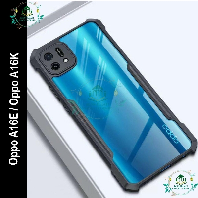 Picture of Xundd Back Cover for Oppo A16E / Oppo A16K Transparent Hybrid Hard PC Back Bumper