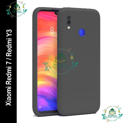 Picture of Premium Liquid Silicone Phone case for Xiaomi Redmi 7 / Redmi Y3 Liquid Silicon Mobile Back Case Soft Silicone Phone Cover - মোবাইল ফোন - Phoneo