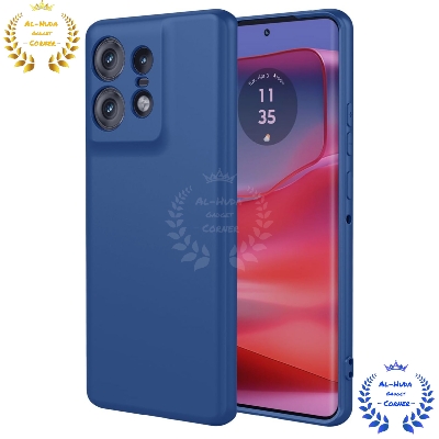 Picture of Shockproof & Transparent Crystal Clear Back Cover Case / Matte Protective Lens Flexible Back Cover for Motorola Edge 50 Pro 5G | Slim Silicone Cover with Soft Lining Shockproof Full Body Bumper Case
