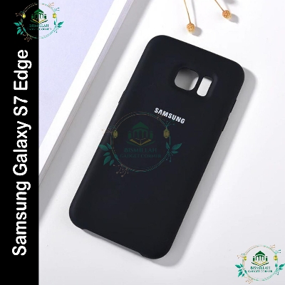 Picture of Premium Liquid Silicone Phone case for Samsung Galaxy S7 Edge Liquid Silicon Mobile Back Case Soft Silicone Phone Cover