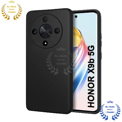 Picture of Shockproof & Transparent Crystal Clear Back Cover Case / Matte Protective Lens Flexible Back Cover for Honor X9B 5G | Slim Silicone Cover with Soft Lining Shockproof Full Body Bumper Case