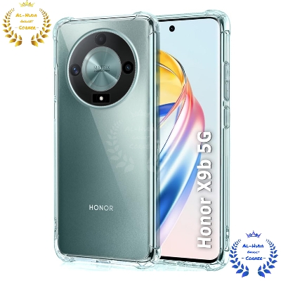 Picture of Shockproof & Transparent Crystal Clear Back Cover Case / Matte Protective Lens Flexible Back Cover for Honor X9B 5G | Slim Silicone Cover with Soft Lining Shockproof Full Body Bumper Case