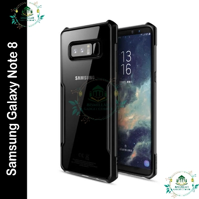 Picture of Xundd Back Cover for Samsung Galaxy note 8 Transparent Hybrid Hard PC Back Bumper