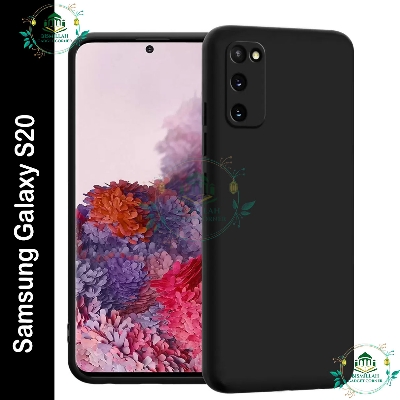 Picture of Premium Liquid Silicone Phone case for Samsung Galaxy S20 5G Liquid Silicon Mobile Back Case Soft Silicone Phone Cover - মোবাইল ফোন - Phoneo