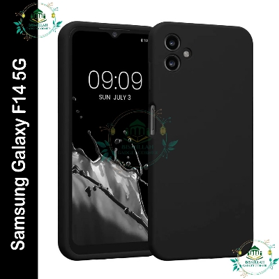 Picture of Premium Liquid Silicone Phone case for Samsung Galaxy F14 5G Liquid Silicon Mobile Back Case Soft Silicone Phone Cover - মোবাইল ফোন - Phoneo