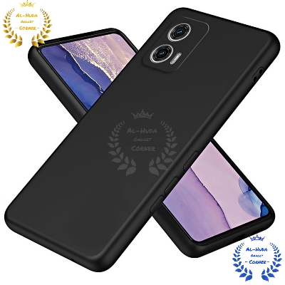 Picture of Shockproof & Transparent Crystal Clear Back Cover Case / Matte Protective Lens Flexible Back Cover for Motorola Moto G34 5G / Motorola Moto G45 5G | Slim Silicone Cover with Soft Lining Shockproof Full Body Bumper Case