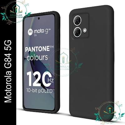 Picture of Original Premium Liquid Silicone Phone case for Motorola Moto G84 5G Liquid Silicon Mobile Back Case Soft Silicone Phone Cover