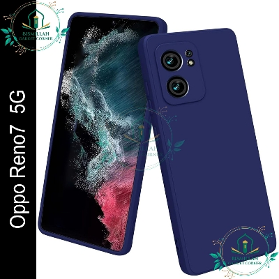 Picture of Premium Liquid Silicone Phone case for Oppo Reno7 5G Liquid Silicon Mobile Back Case Soft Silicone Phone Cover