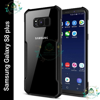 Picture of Xundd Back Cover for Samsung Galaxy S8 plus Transparent Hybrid Hard PC Back Bumper