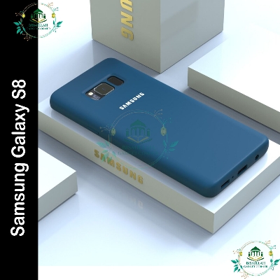 Picture of Premium Liquid Silicone Phone case for Samsung Galaxy S8 5G Liquid Silicon Mobile Back Case Soft Silicone Phone Cover - মোবাইল ফোন - Phoneo