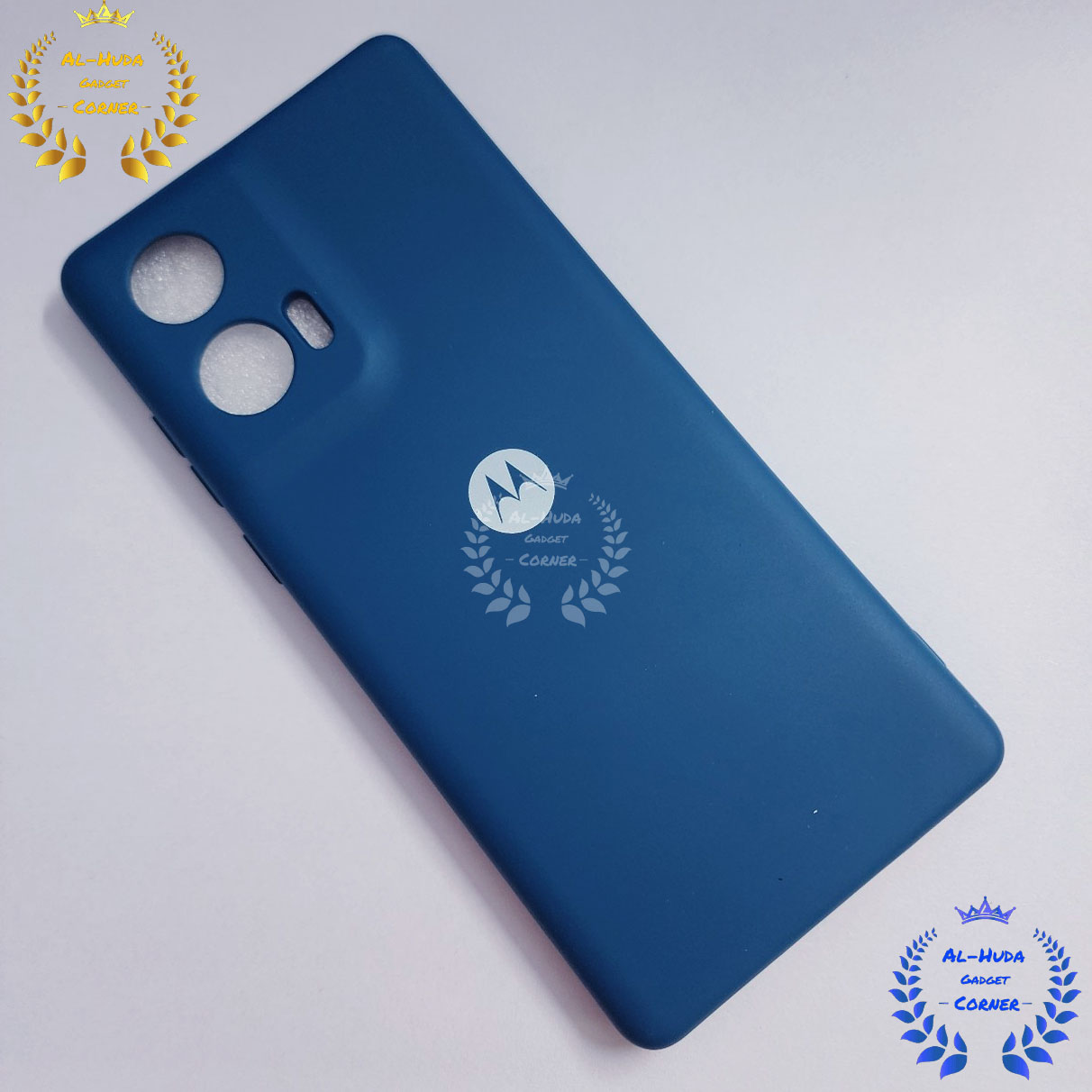 Picture of Shockproof & Transparent Crystal Clear Back Cover Case / Matte Protective Lens Flexible Back Cover for Motorola Edge 50 Fusion | Slim Silicone Cover with Soft Lining Shockproof Full Body Bumper Case