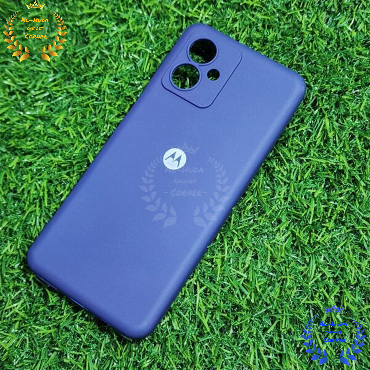 Picture of Shockproof & Transparent Crystal Clear Back Cover Case / Matte Protective Lens Flexible Back Cover for Motorola Moto G54 5G / Motorola Moto G54 Power /  Motorola Moto G64 5G | Slim Silicone Cover with Soft Lining Shockproof Full Body Bumper Case