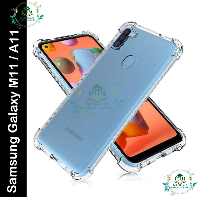 Picture of Transparent back cover For Samsung Galaxy M11 / Samsung Galaxy A11 Luxury transparent Protect Back Cover Soft Case