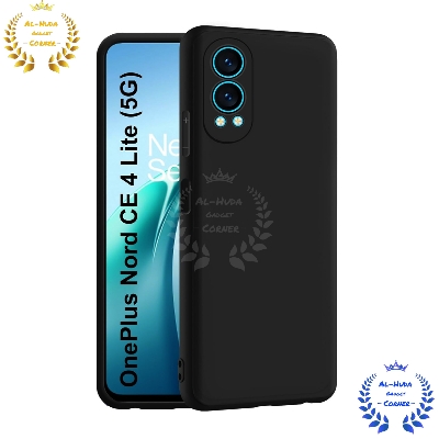 Picture of Shockproof & Transparent Crystal Clear Back Cover Case / Matte Protective Lens Flexible Back Cover for OnePlus Nord CE 4 lite 5g / OnePlus Nord CE4 lite 5G / oppo k12x (China) | Slim Silicone Cover with Soft Lining Shockproof Full Body Bumper Case