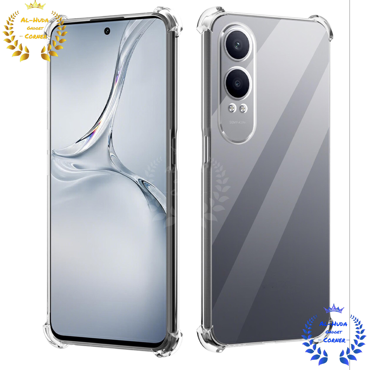 Picture of Shockproof & Transparent Crystal Clear Back Cover Case / Matte Protective Lens Flexible Back Cover for OnePlus Nord CE 4 lite 5g / OnePlus Nord CE4 lite 5G / oppo k12x (China) | Slim Silicone Cover with Soft Lining Shockproof Full Body Bumper Case