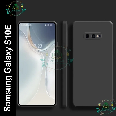 Picture of Premium Liquid Silicone Phone case for Samsung Galaxy S10E Liquid Silicon Mobile Back Case Soft Silicone Phone Cover