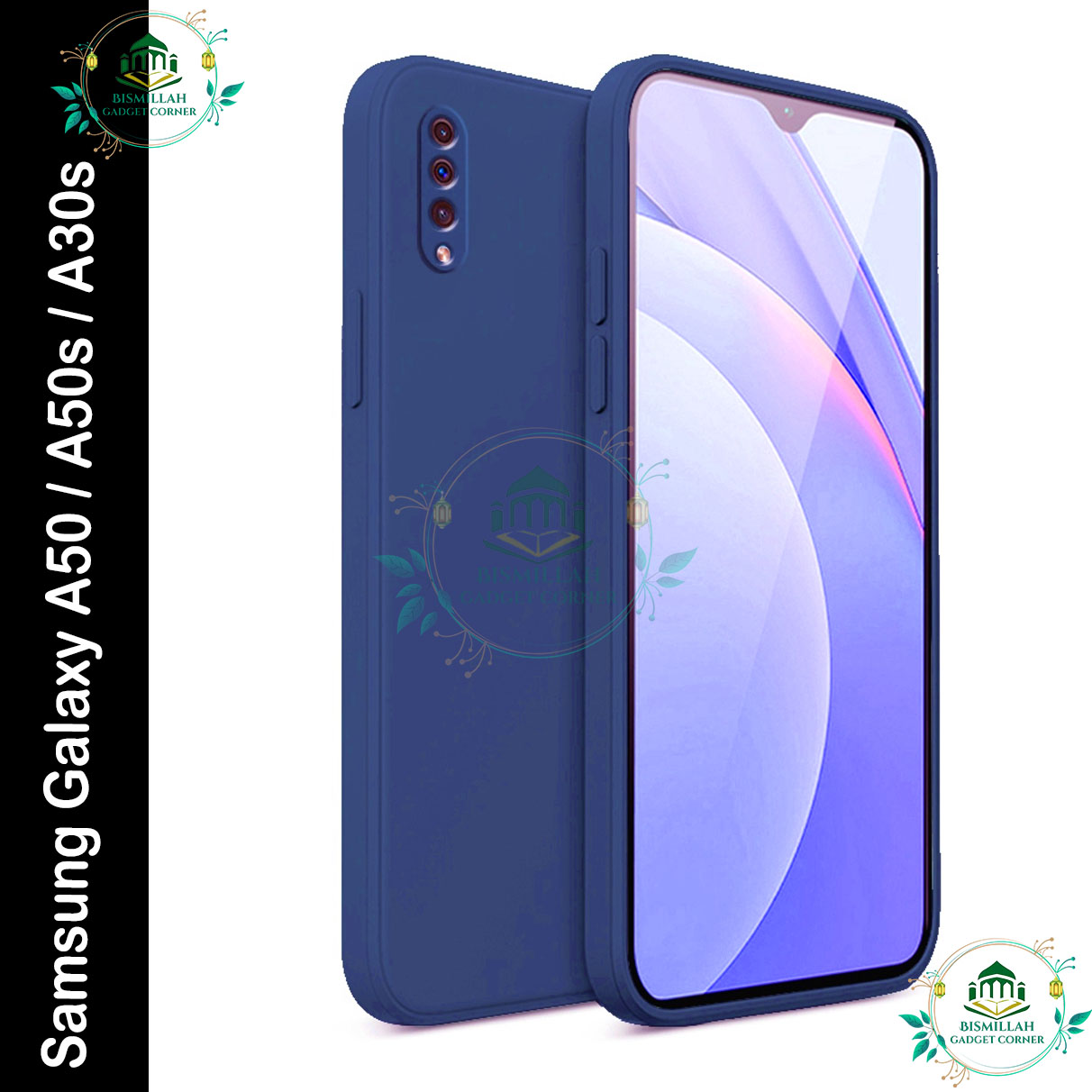 Picture of Premium Liquid Silicone Phone case for Samsung Galaxy A50 / Samsung Galaxy A30S / Samsung Galaxy A50S Liquid Silicon Mobile Back Case Soft Silicone Phone Cover