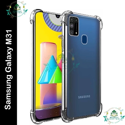 Picture of Transparent back cover For Samsung Galaxy M31 Luxury transparent Protect Back Cover Soft Case