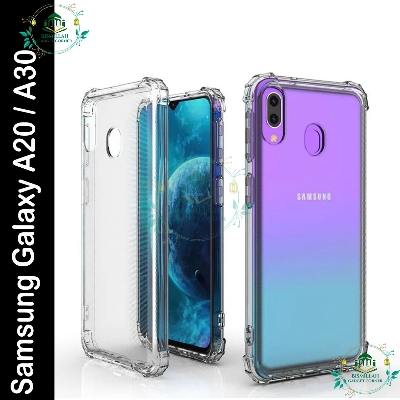 Picture of Transparent back cover For Samsung Galaxy A20 / Samsung Galaxy A30 Luxury transparent Protect Back Cover Soft Case