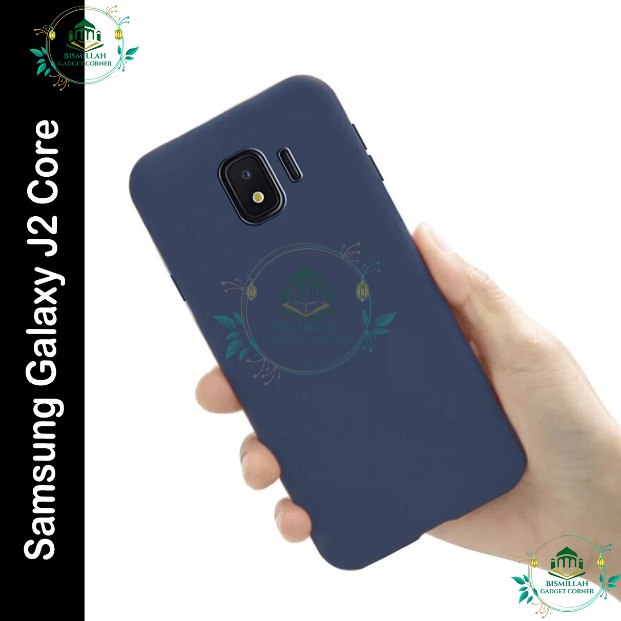 Picture of Premium Liquid Silicone Phone case for Samsung Galaxy J2 Core Liquid Silicon Mobile Back Case Soft Silicone Phone Cover - মোবাইল ফোন - Phoneo