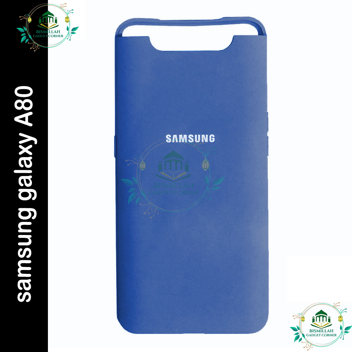 Picture of Premium Liquid Silicone Phone case for Samsung Galaxy A80 Liquid Silicon Mobile Back Case Soft Silicone Phone Cover