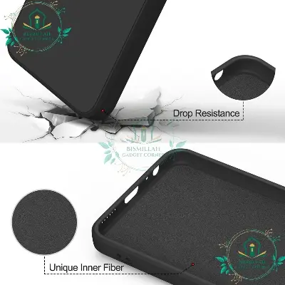 Picture of Original Premium Liquid Silicone Phone case for Xiaomi Redmi 13 / Xiaomi Redmi Note 13R / Xiaomi Poco M6 4G Liquid Silicon Mobile Back Case Soft Silicone Phone Cover