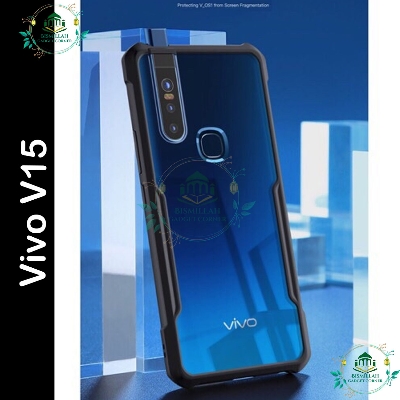 Picture of Xundd Back Cover for Vivo V15 Transparent Hybrid Hard PC Back Bumper