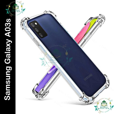 Picture of Transparent back cover For Samsung Galaxy A03s Luxury transparent Protect Back Cover Soft Case