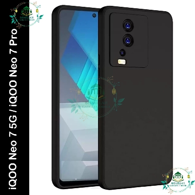 Picture of Premium Liquid Silicone Phone case for iQOO Neo 7 5G / iQOO Neo 7 Pro Liquid Silicon Mobile Back Case Soft Silicone Phone Cover - মোবাইল ফোন - Phoneo