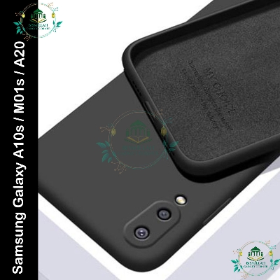 Picture of Premium Liquid Silicone Phone case for Samsung Galaxy A10s / Samsung Galaxy M01s / Samsung Galaxy A20 Liquid Silicon Mobile Back Case Soft Silicone Phone Cover - মোবাইল ফোন - Phoneo