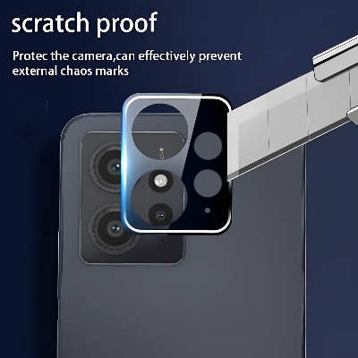 Picture of Original Xiaomi Redmi Note 12 4G - Black - 9H Ultra Thin Scratch-Resistant Camera Lens Glass Protector