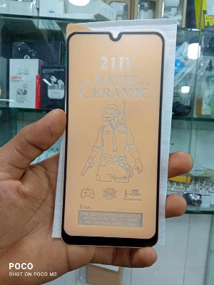 Picture of For Xiaomi Redmi Poco m2 Pro/Poco x3/ x3 pro /x3 nfc/poco f3/ x3 GTMatte Finish Ceramic's Matte Tempered Glass Screen Protector - Clear