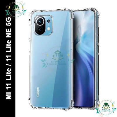 Picture of Transparent back cover For Xiaomi Mi 11 Lite / Xiaomi Mi11 Lite 5G NE , Xiaomi 11 Lite 5G / Xiaomi 11 Lite 5G NE Luxury transparent Protect Back Cover Soft Case