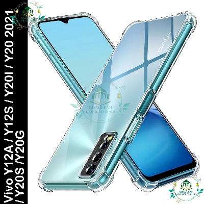 Picture of Transparent back cover For Vivo Y12A / Vivo Y12S / Vivo Y20i / Vivo Y20 2021 / Vivo Y20S / Vivo Y20G Luxury transparent Protect Back Cover Soft Case