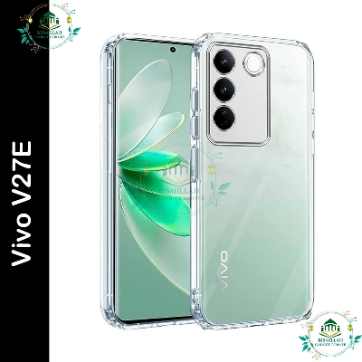 Picture of Transparent back cover For Vivo V27E Luxury transparent Protect Back Cover Soft Case