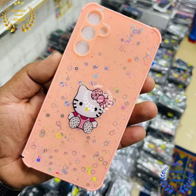 Picture of Shockproof & Transparent Crystal Clear Back Cover Case / Matte Protective Lens Flexible Back Cover for Samsung Galaxy A05s 5G / Samsung Galaxy M14 4G | Slim Silicone Cover with Soft Lining Shockproof Full Body Bumper Case